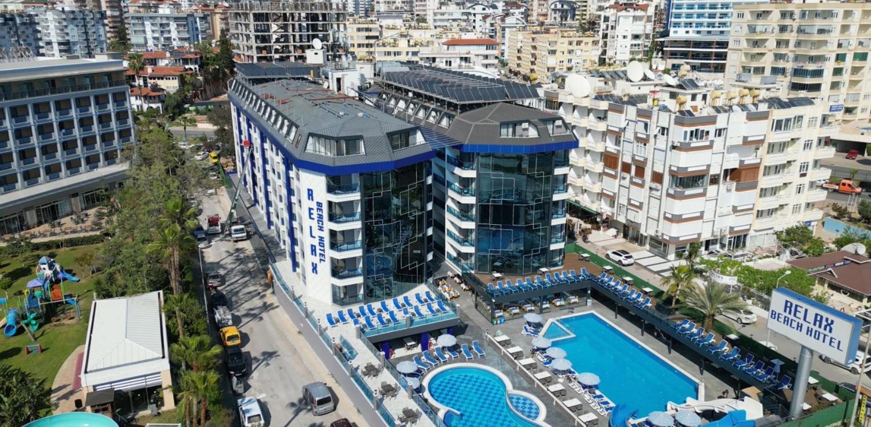 אלאניה Relax Beach Hotel מראה חיצוני תמונה